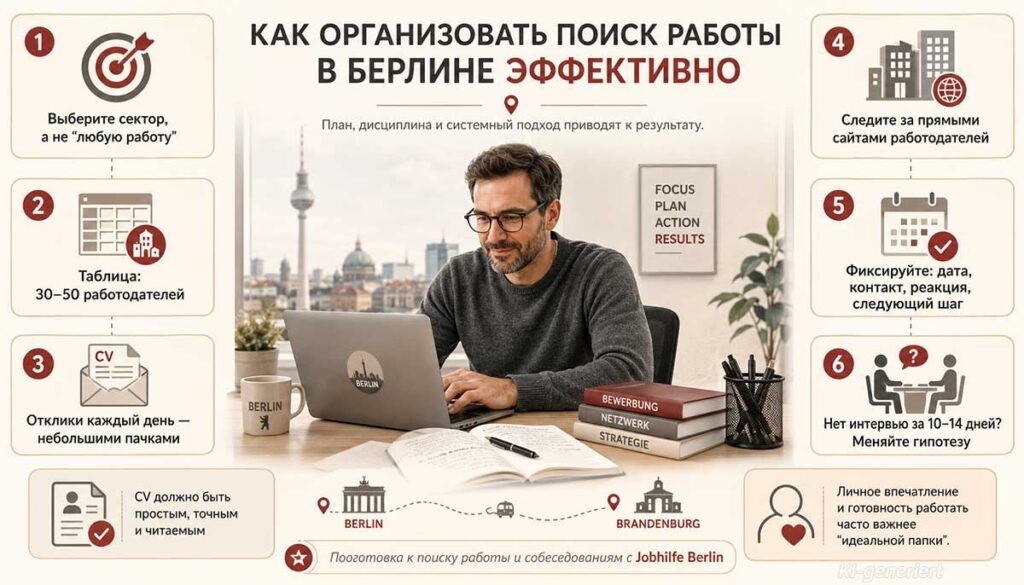 Поиск вакансий в Берлине
