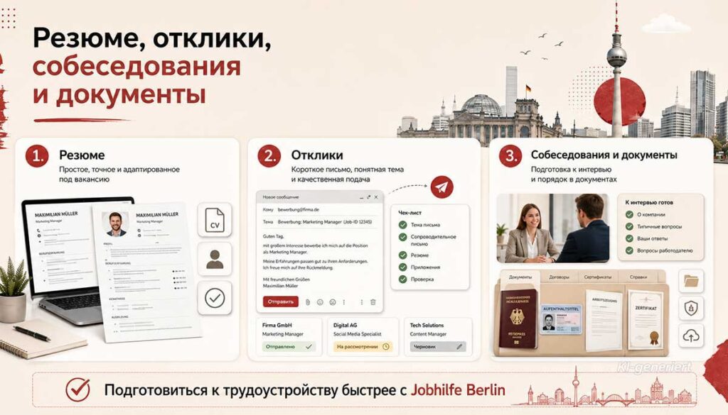 Поиск вакансий в Берлине